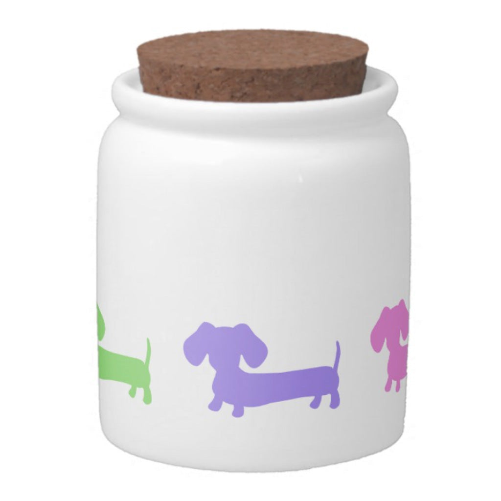 Wiener Dog Dachshund Treat Jar, The Smoothe Store